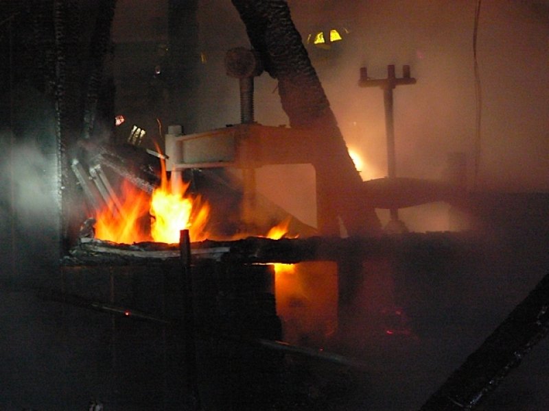 Structure Fire Feb 2012 photo 4