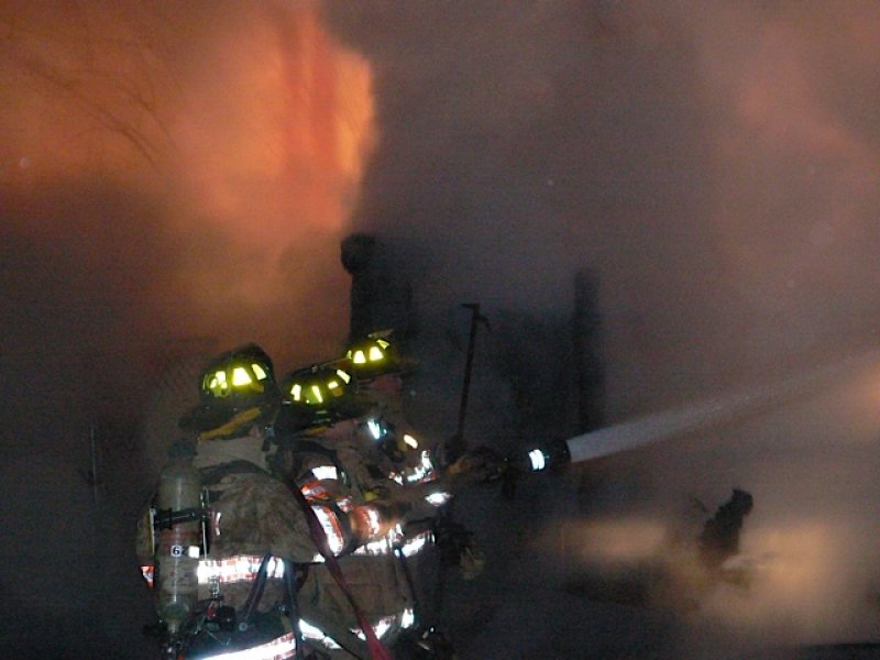 Structure Fire Feb 2012 photo 5