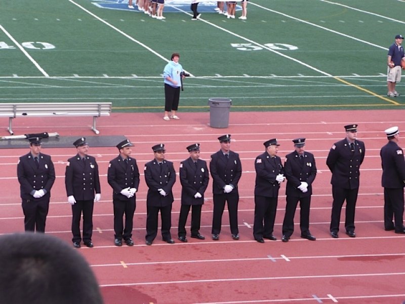 9/11/11 TFD Honored at Suffern H.S. photo 2