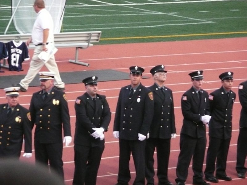 9/11/11 TFD Honored at Suffern H.S. photo 3