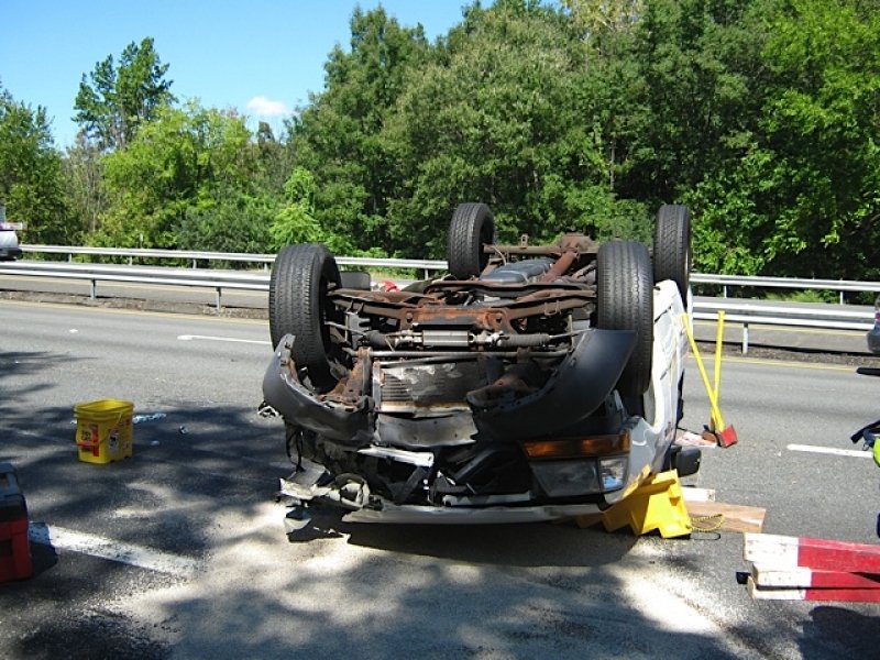 Vehicle Rollover Nys Thruway 2010 photo 2