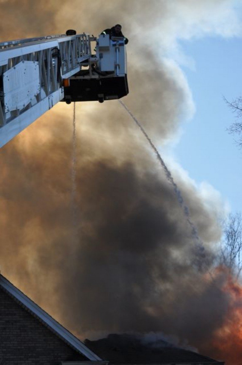 Structure Fire Feb 2012 photo 7