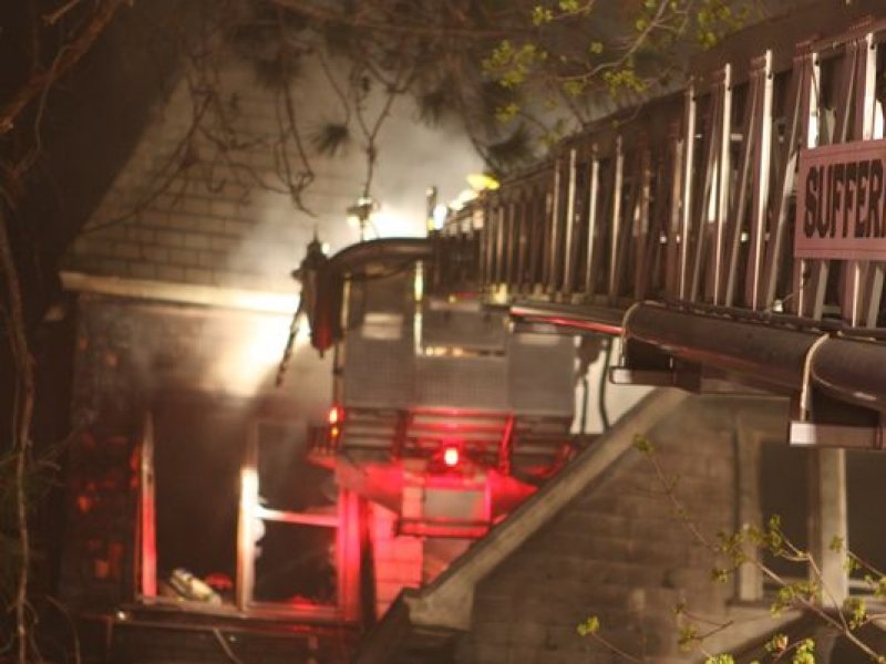 2 Suffern Homes Damaged as Car Fire Spreads