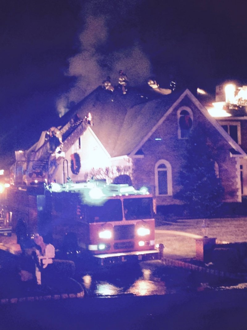 Home Severely Damaged by Fire in Montebello Pines