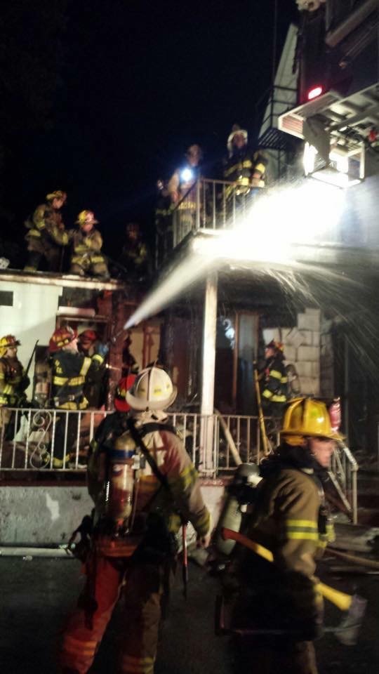 Tallman Assists Suffern at Structure Fire
