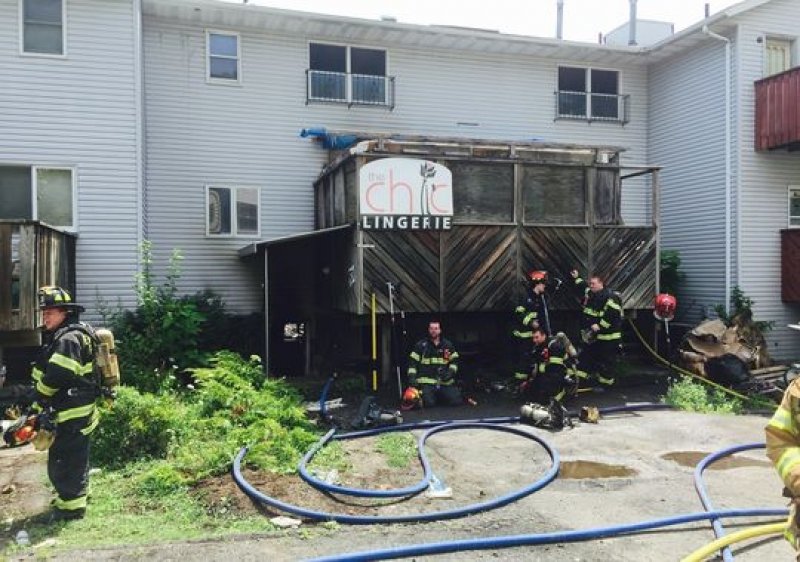 Tallman FD Assists Monsey at Structure Fire