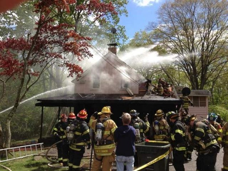 Tallman FD Assists Monsey FD in Fast-Moving House Fire
