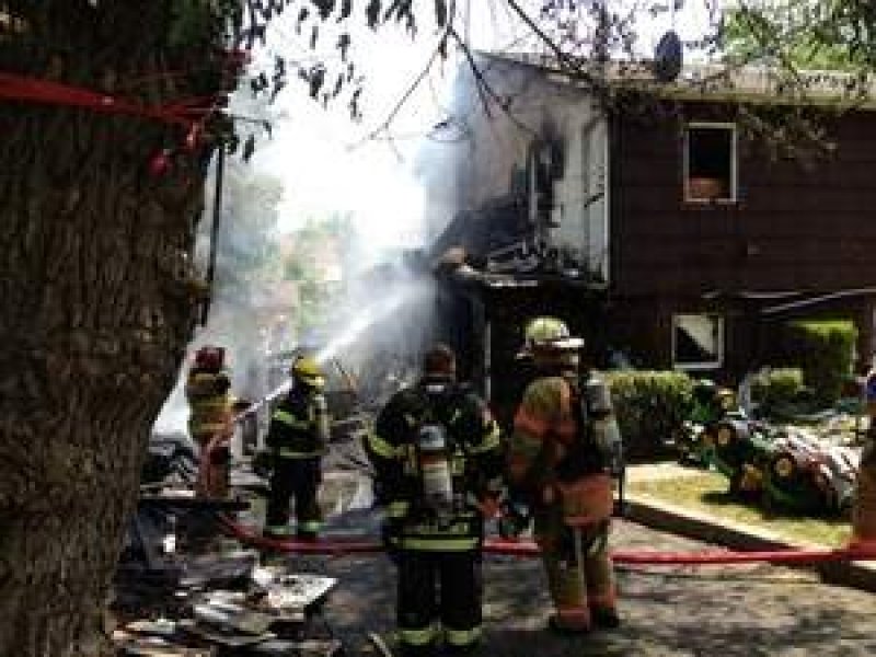 Tallman FD Assists Spring Valley at Boarding House Fire