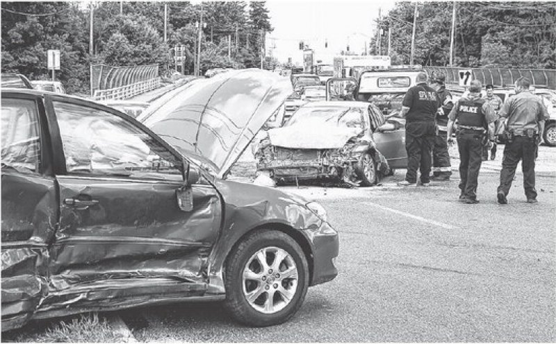 Tallman FD Responds to Multi Vehicle Accident
