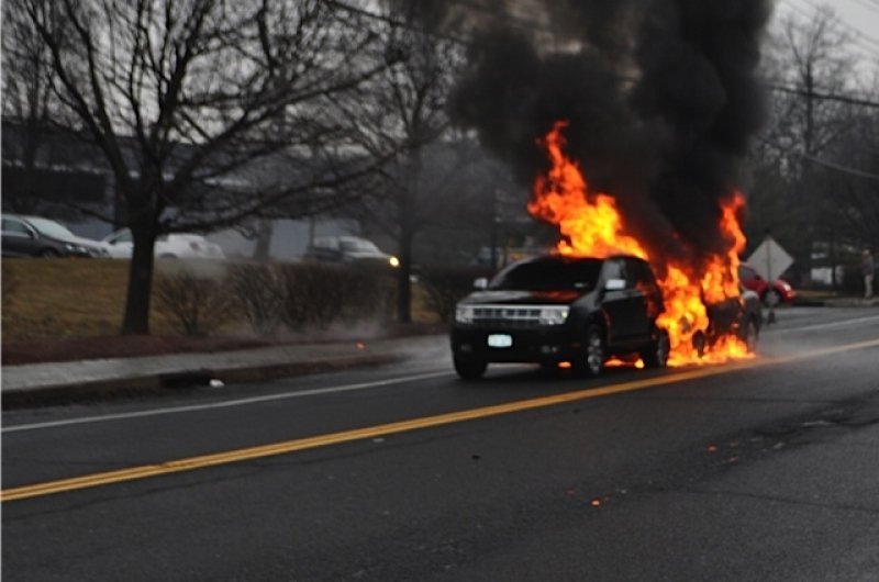 Tallman Fire Department: Fully Involved Car Fire