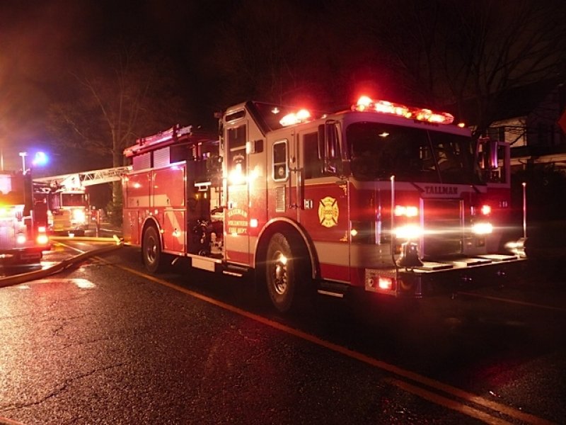 Tallman Fire Department Responds to Early Morning Structure Fire