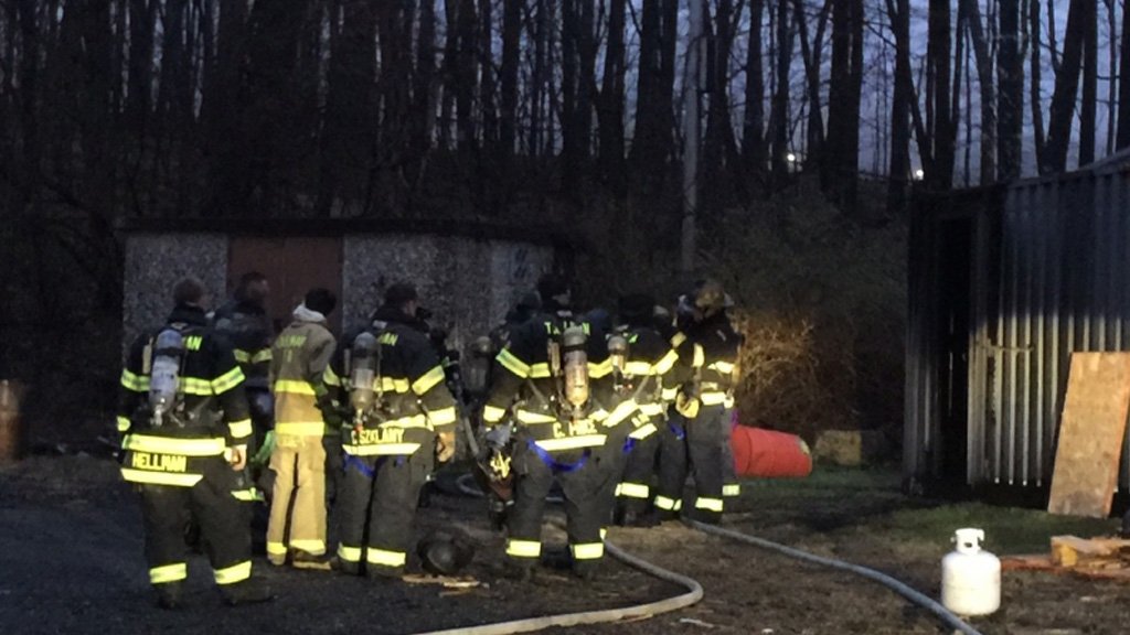 Tallman Firefighters Recertified on Flashover Training