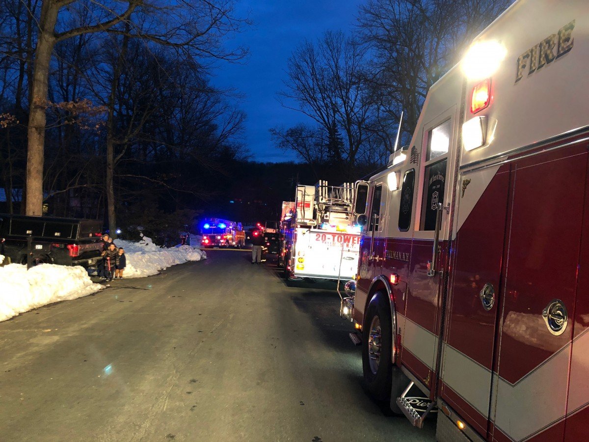 Tallman responds to house fire on Ayre Court