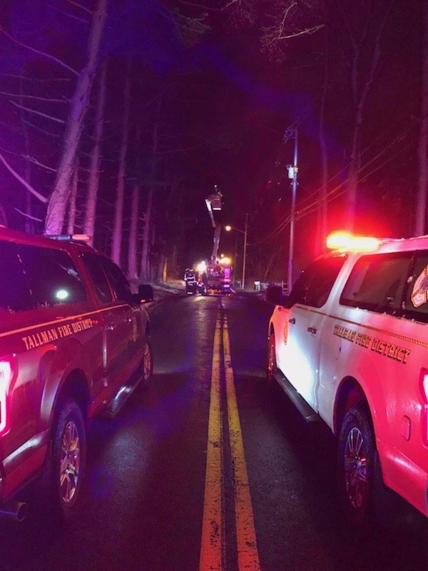 Tallman responds to over 20 calls during Nor'easter