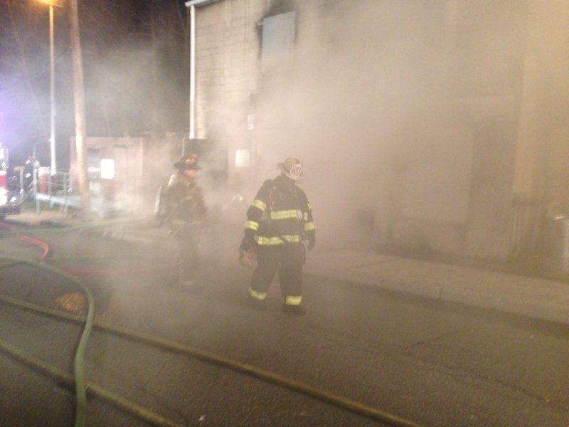 TFD Members Drill on Extreme Smoke Conditions